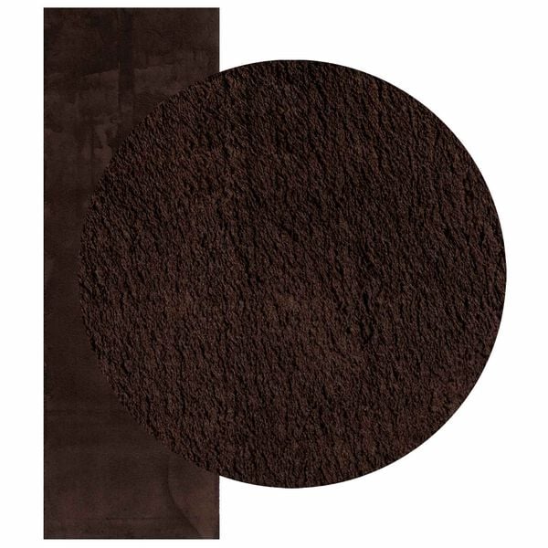 vidaXL Area Rugs Rectangular HUARTE Brown 250 x 80 cm