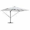 vidaXL Cantilever Roma Parasol Beige and Black 352 x 251 x 265 cm
