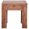 vidaXL Coffee Table 30x30x30 cm Solid Mahogany Wood