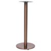 vidaXL Bistro Table Leg Gold Ø45x107 cm Stainless Steel