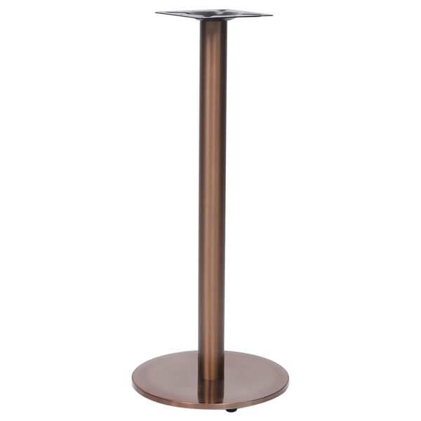 vidaXL Bistro Table Leg Gold Ø45x107 cm Stainless Steel