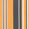 vidaXL Replacement Fabric for Awning Multicolour Stripe 4x3 m