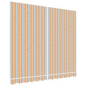 vidaXL Replacement Fabric for Awning Multicolour Stripe 3x2.5 m