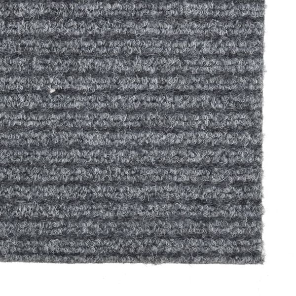 vidaXL Dirt Trapper Carpet Runner 100x100 cm Grey