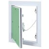vidaXL Access Panel White 20 x 25 cm Aluminium and Plasterboard