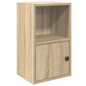 vidaXL Bookcase Sonoma Oak 31x24x52 cm Engineered Wood