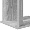 vidaXL End Table Grey Sonoma 35 x 25 x 50 cm Engineered Wood