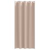 vidaXL Blackout Curtains with Rings 2 pcs Taupe 245 x 140 cm Polyester