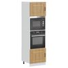 vidaXL Oven Cabinets 2 pcs Kalmar Artisan Oak Engineered Wood