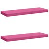 vidaXL 2-Piece Bench Cushions VUGHT 2 pcs 100% Polyester Pink