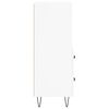 vidaXL Sideboard White 34.5x34x90 cm Engineered Wood
