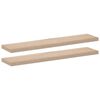 vidaXL Floating Shelves 2 pcs 110x23,5x4 cm Engineered Wood