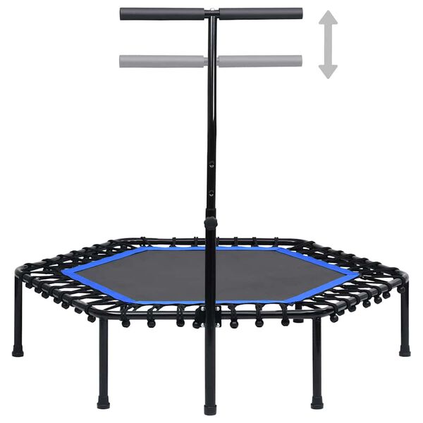 vidaXL Fitness Trampoline with Handle 122 cm