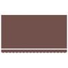 vidaXL Awning Replacement Fabric Brown 380 x 195 cm Polyester