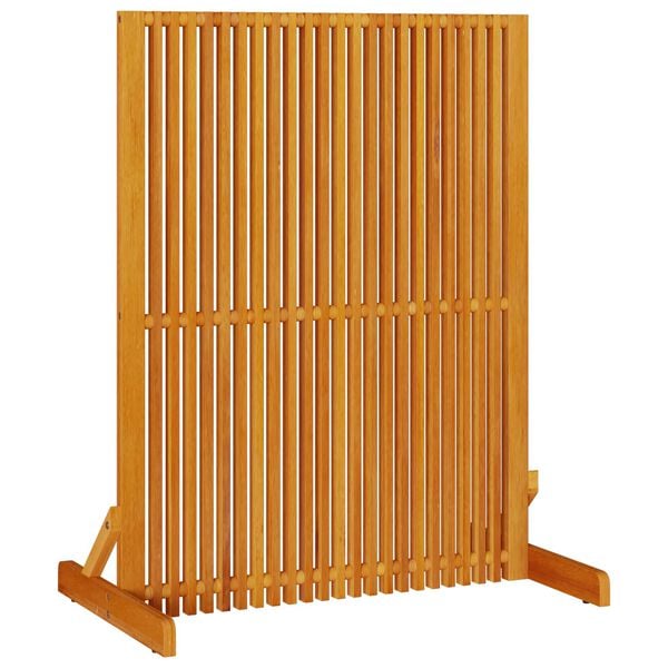 vidaXL Privacy Screen Brown 79.5 x 50 x 110 cm Solid Acacia wood