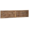 vidaXL Bed Headboard Natural Solid Teak Wood