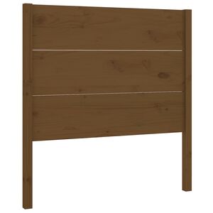 vidaXL Headboard Honey Brown 106x4x100 cm Solid Wood Pine