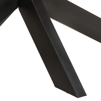 vidaXL Dining Table Oval 200x100x75 cm Solid Reclaimed Wood