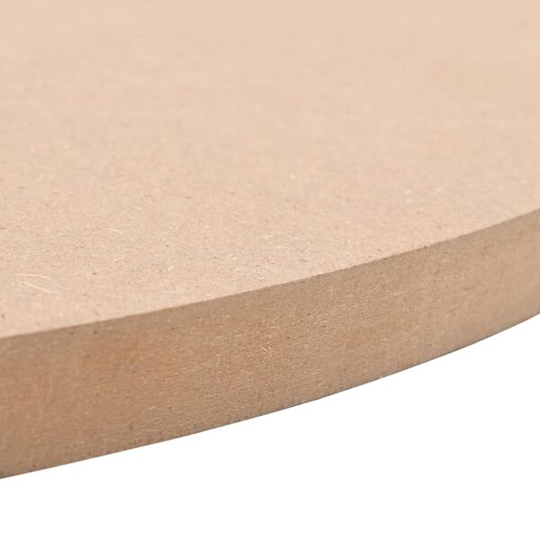 vidaXL Table Top Round MDF 800x18 mm