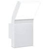 vidaXL Outdoor LED Wall Light White Die-cast Aluminium