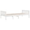 vidaXL Children's Bed without Mattress White 80x200 cm Solid Wood Pine