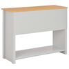 vidaXL Console Table Grey 97x35x76 cm