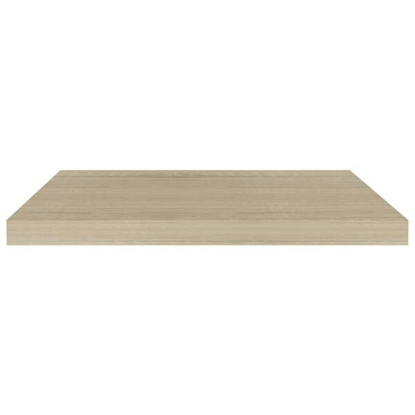 vidaXL Floating Wall Shelves 4 pcs Oak 60x23.5x3.8 cm MDF
