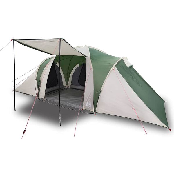 vidaXL Family Tent Dome 6-Person Green Waterproof