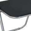 vidaXL Folding Chair 8 pcs Black and Grey 48 x 43.5 x 81 cm