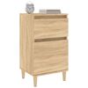 vidaXL Bedside Cabinets 2 pcs Sonoma Oak 40x35x70 cm