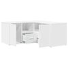 vidaXL Corner Cabinet White 160x40x45 cm Engineered Wood