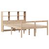 vidaXL Bookcase Bed without Mattress 140x200 cm Solid Wood Pine