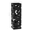 vidaXL Umbrella Stand Design Steel Black
