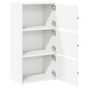 vidaXL Bookcase White 40x24x77 cm Engineered Wood
