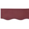 vidaXL Awning Replacement Fabric Burgundy 350 x 200 cm Canvas