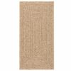 vidaXL Rug ZIZUR 100x200 cm Jute Look Indoor and Outdoor