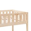 vidaXL Bunk Bed 75x190 cm Solid Wood Pine