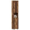vidaXL Bathroom Cabinet Set TULUM Old Wood 37 x 31.5 x 203 cm