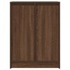 vidaXL Sideboard Brown Oak 57x34x76 cm Engineered Wood