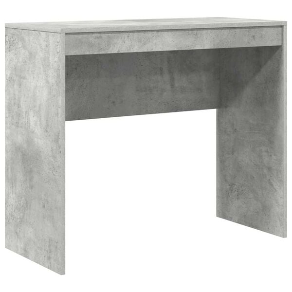 vidaXL Desk Concrete grey 90 x 40 x 76 cm Engineered wood