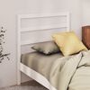 vidaXL Bed Headboard White 81x4x100 cm Solid Wood Pine
