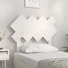 vidaXL Bed Headboard White 92x3x81 cm Solid Wood Pine