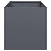 vidaXL Planter Anthracite 40x80x40 cm Cold-rolled Steel