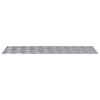 vidaXL Stair Tread Rectangular 4 pcs Silver 90 x 30 cm Aluminium