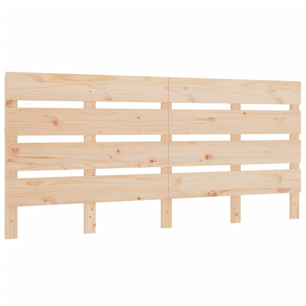 vidaXL Headboard 150x3x80 cm Solid Wood Pine