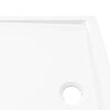 vidaXL Rectangular ABS Shower Base Tray 80x100 cm