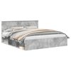 vidaXL Bed Frame with Headboard Concerte 180 x 200 cm Engineered wood