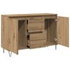 vidaXL Sideboard Artisan Oak 101.5x35x70 cm Engineered Wood