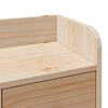 vidaXL Bookcase Bed without Mattress 160x200 cm Solid Wood Pine
