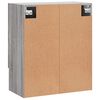 vidaXL Wall Cabinet Grey Sonoma 60x31x70 cm Engineered Wood
